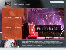 Tablet Screenshot of fiberfox.com
